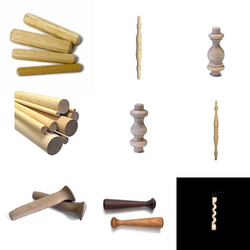 Dowels & Furniture parts